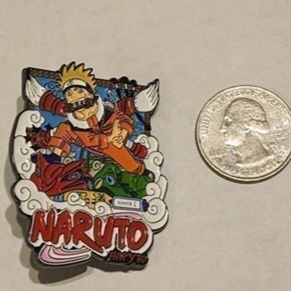 Naruto Manga Magic: High-Detail Jutsu Enamel Pin - Picture 2 of 3